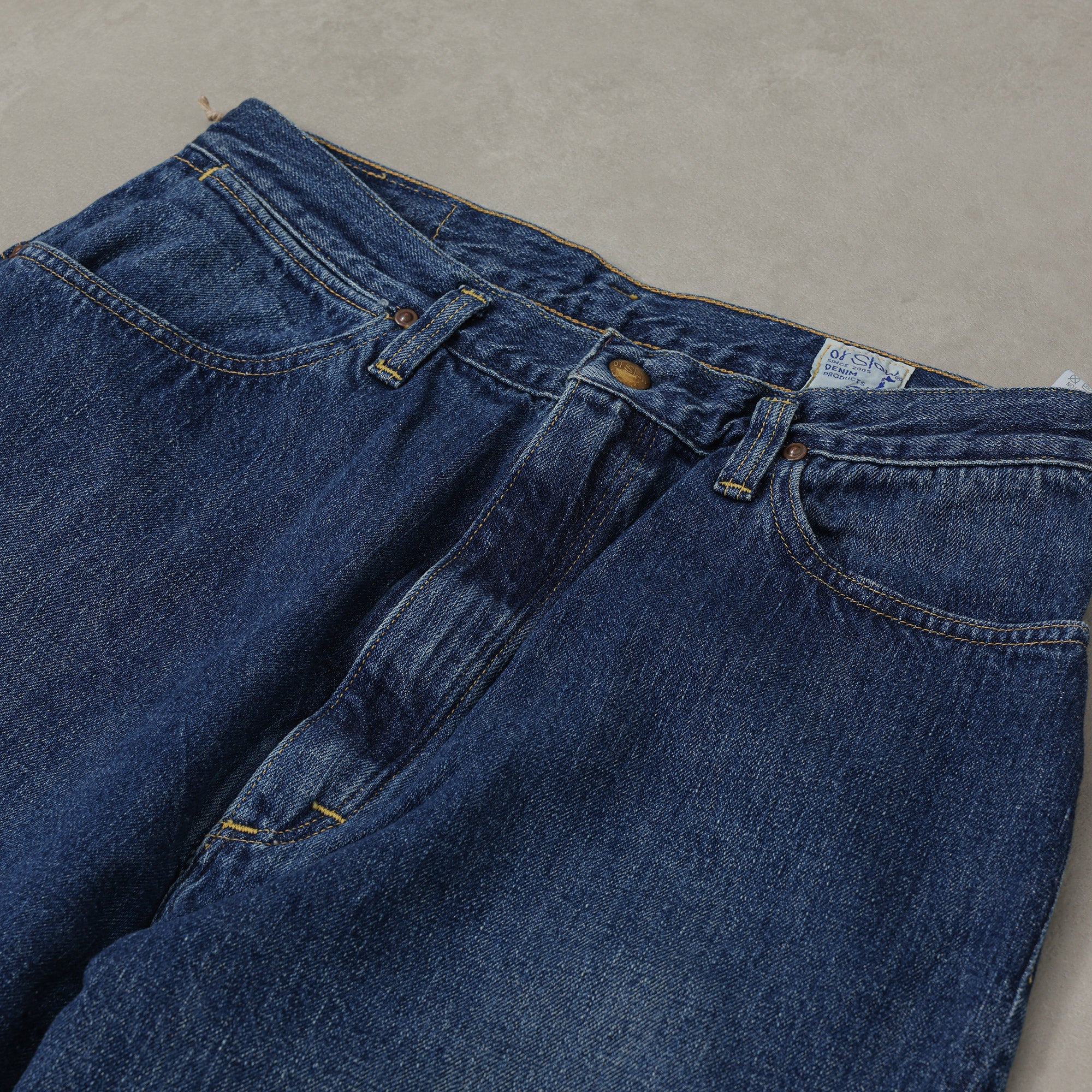 orSlow HIGH WAIST SELVEDGE DENIM PANTS / 00-1040