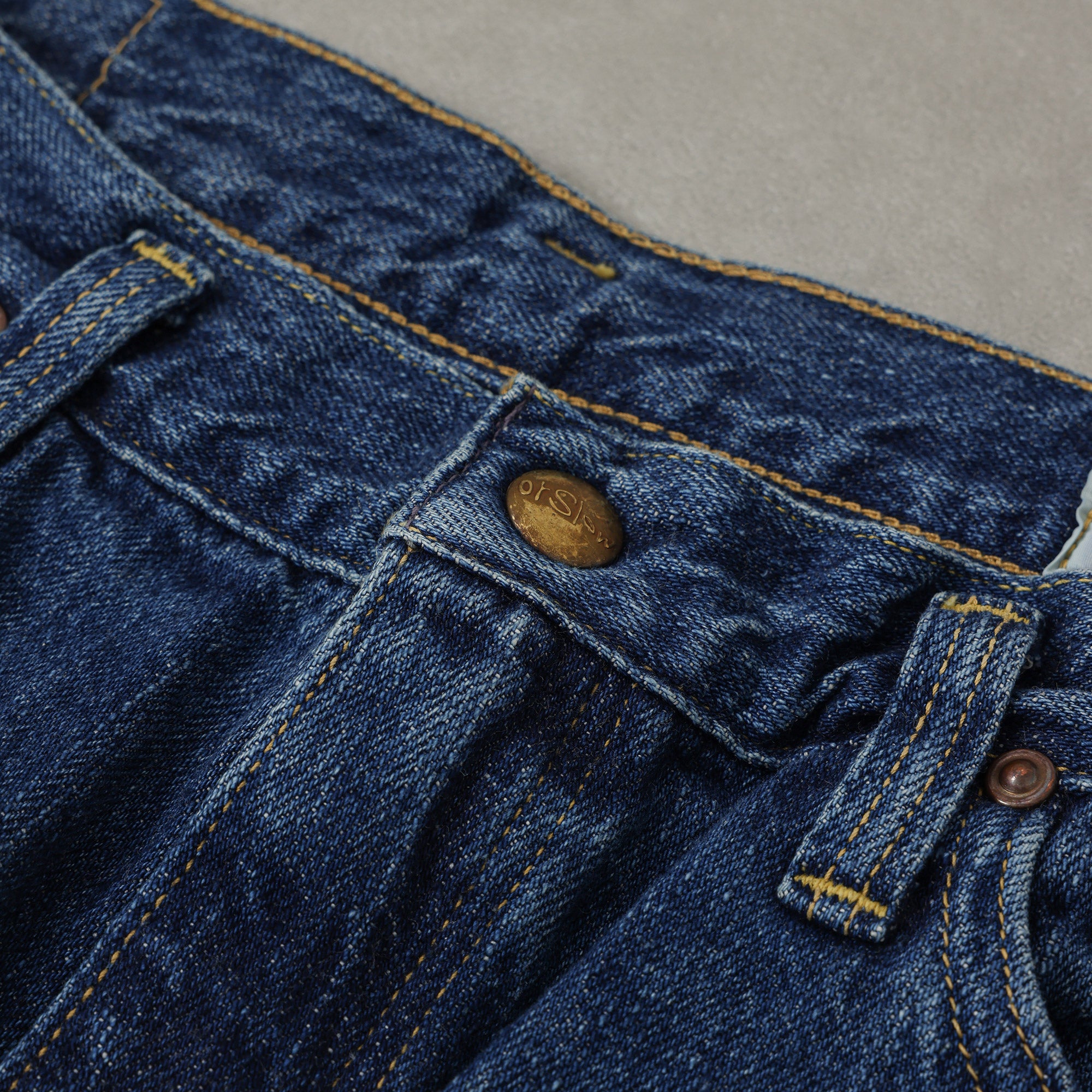 orSlow HIGH WAIST SELVEDGE DENIM PANTS / 00-1040