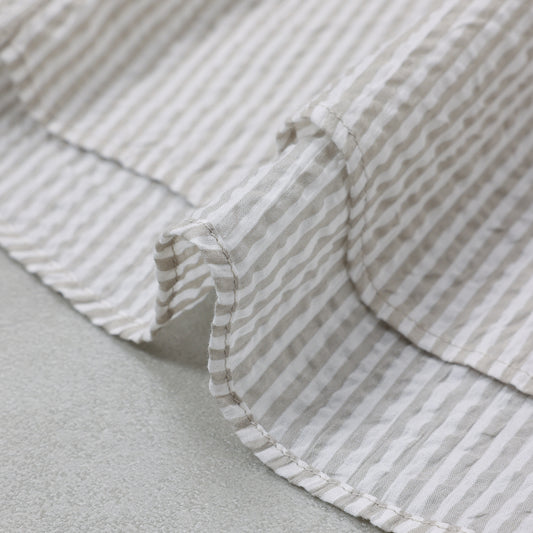 FIRMUM ストライプハーフスリーブシャツ / LE_FR1206S5