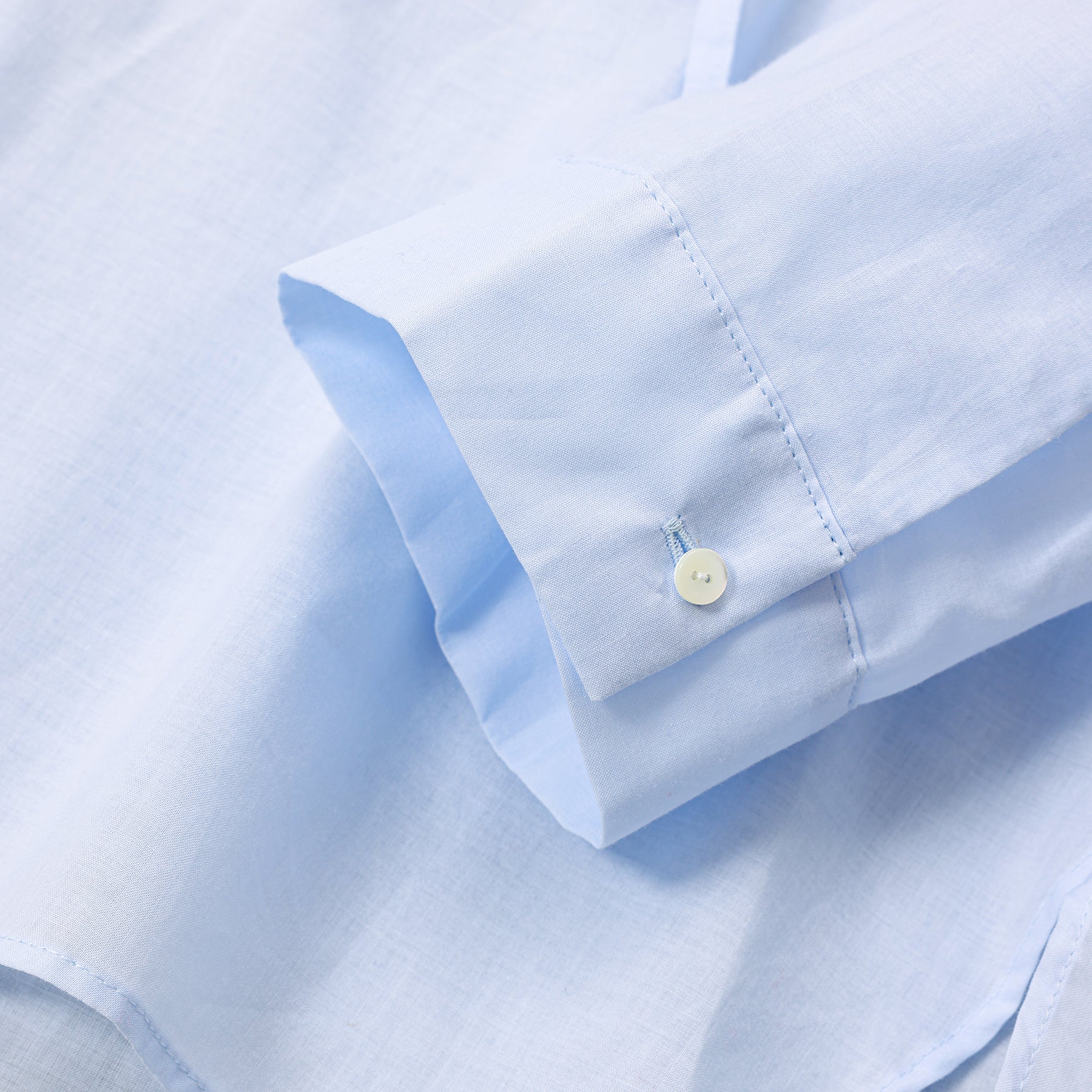 mizuiro ind ギャザースタンドカラーシャツ / 3-230106