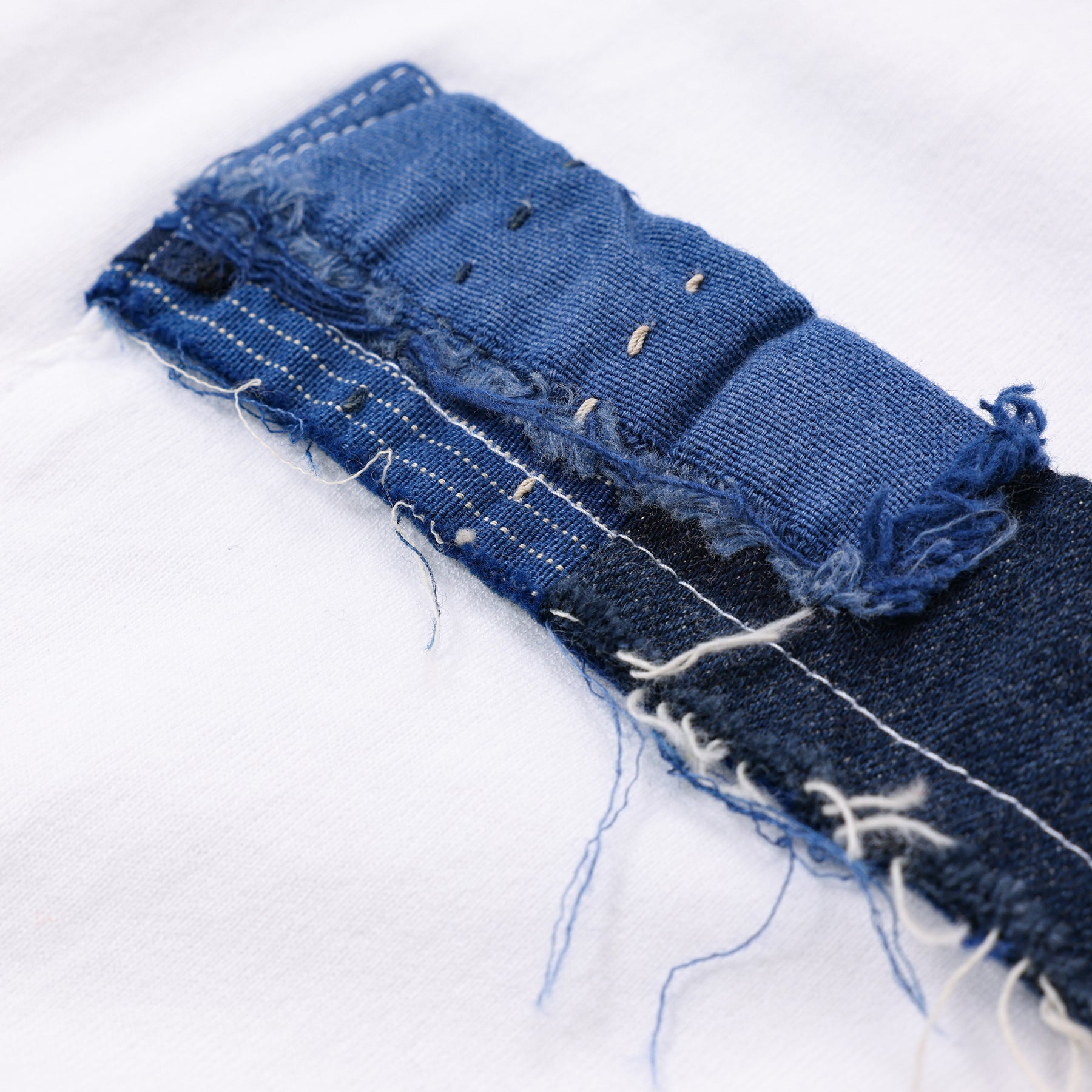 KUON  Boro Trimmed Pocket Tee / 115CS12C183