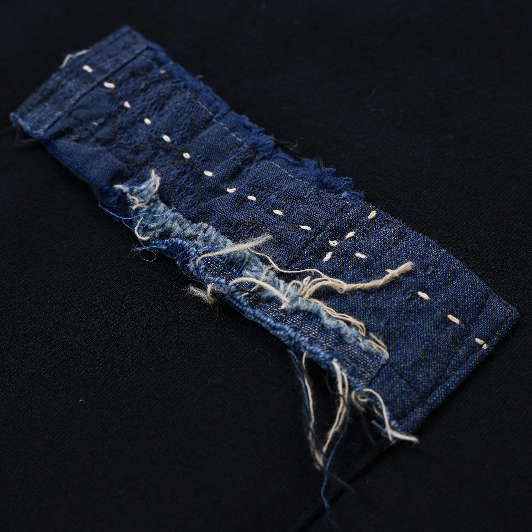 KUON  Boro Trimmed Pocket Tee / 115CS12C183