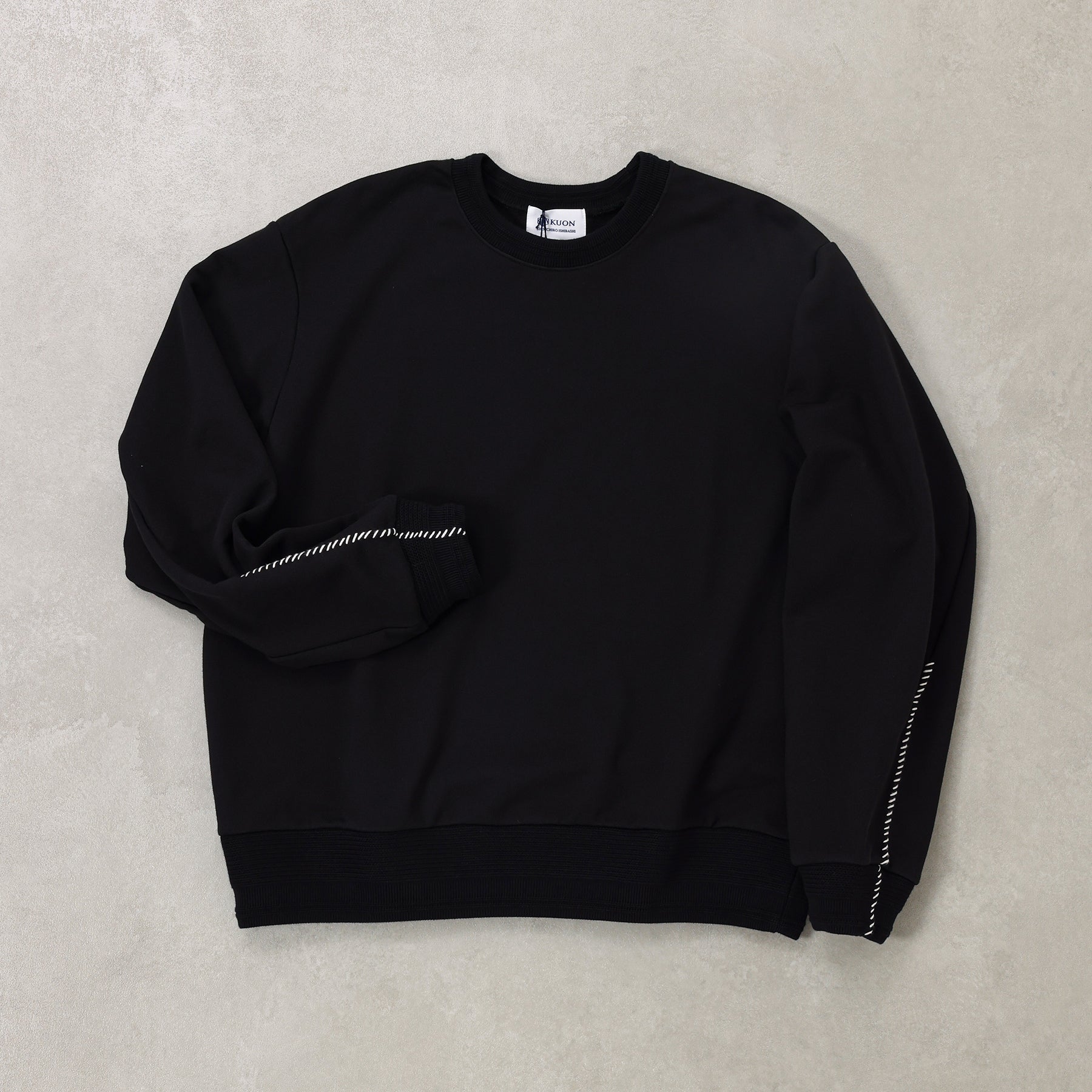 KUON Sashiko Sweatshirt / 145CS03DB52