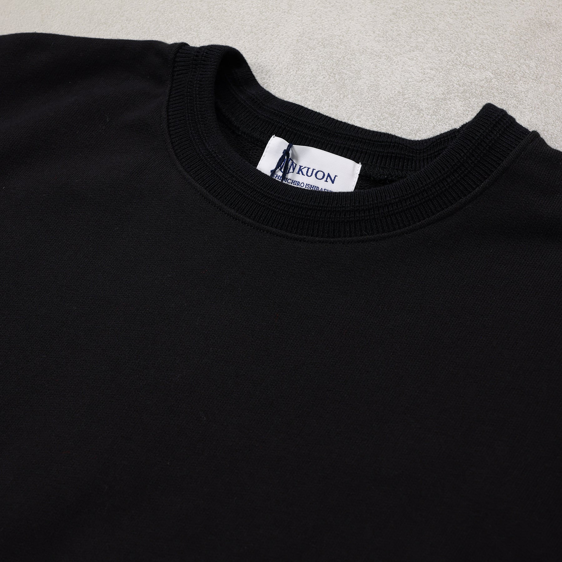 KUON Sashiko Sweatshirt / 145CS03DB52