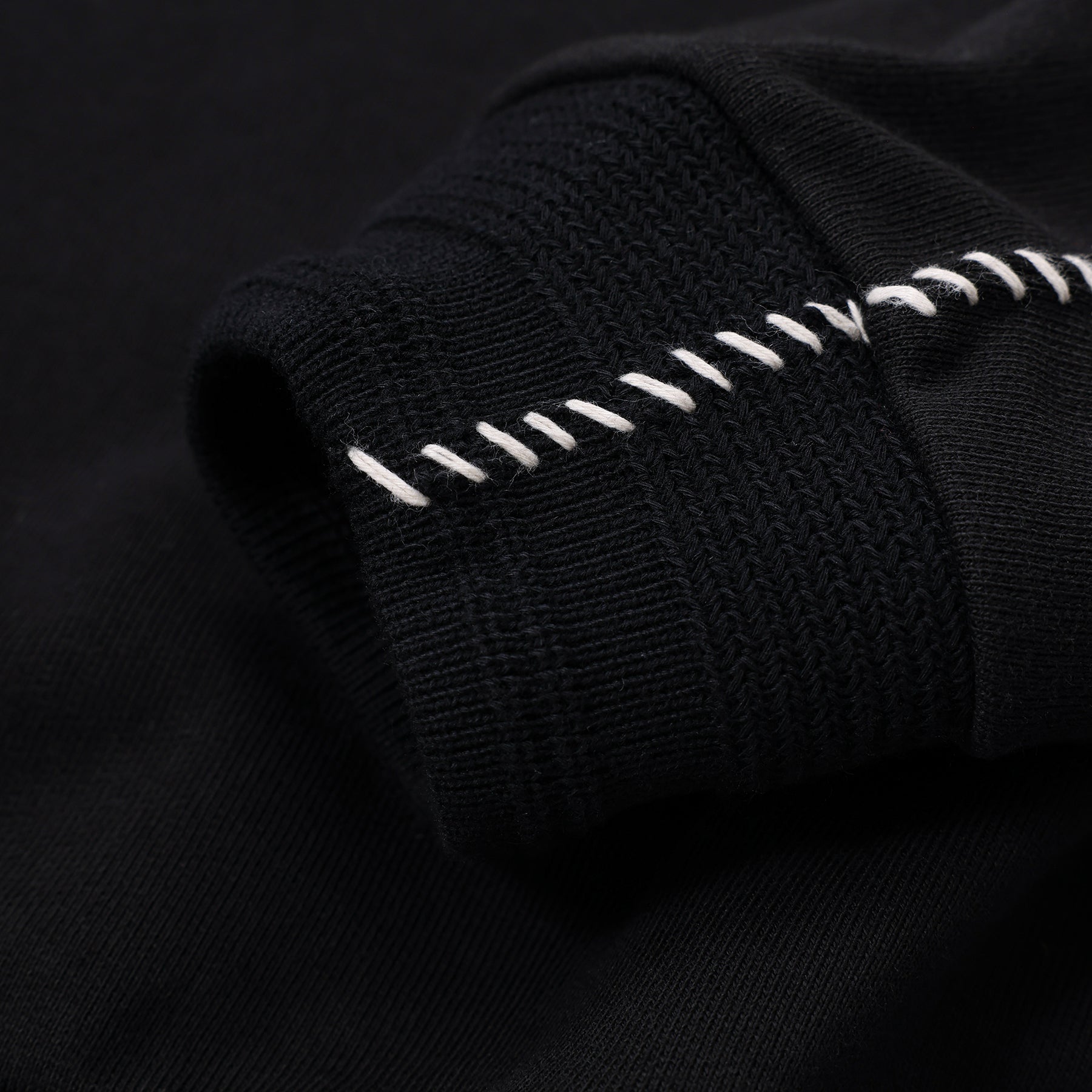 KUON Sashiko Sweatshirt / 145CS03DB52