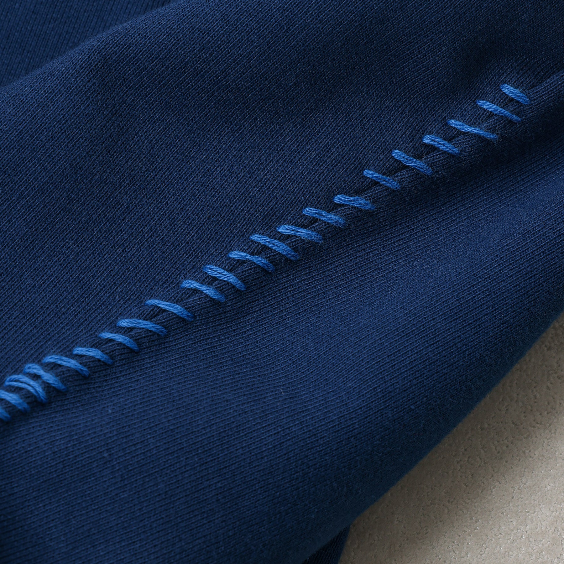 KUON Sashiko Sweatshirt / 145CS03DB52