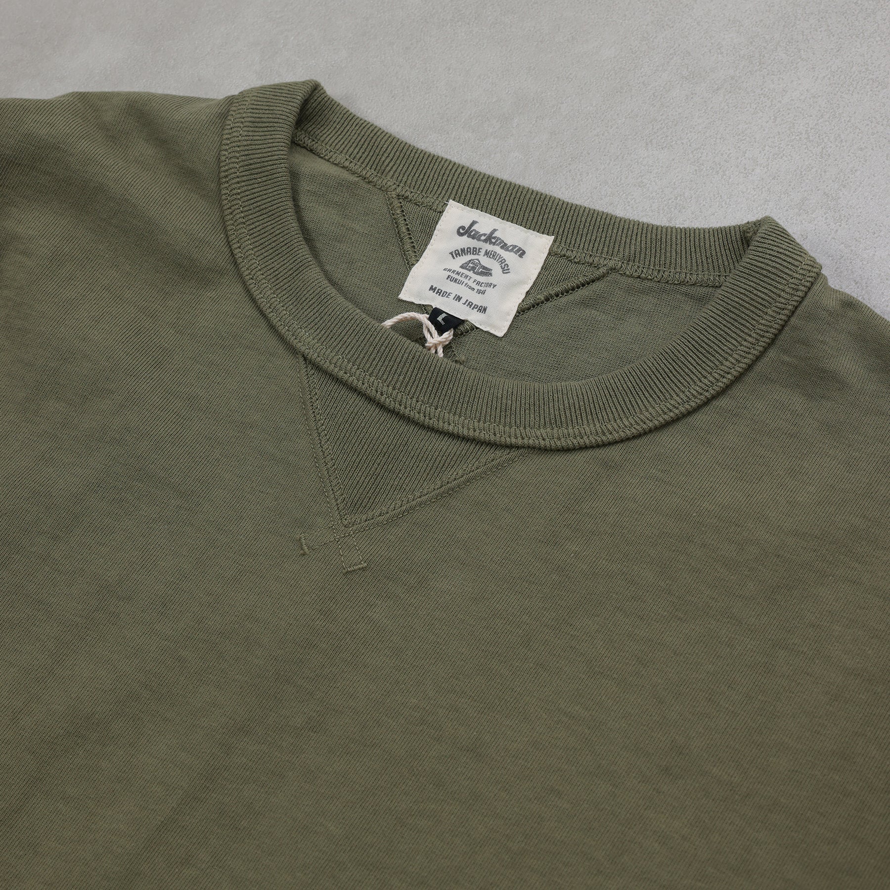 Jackman Dotsume Rib LS T-Shirt / JM5563