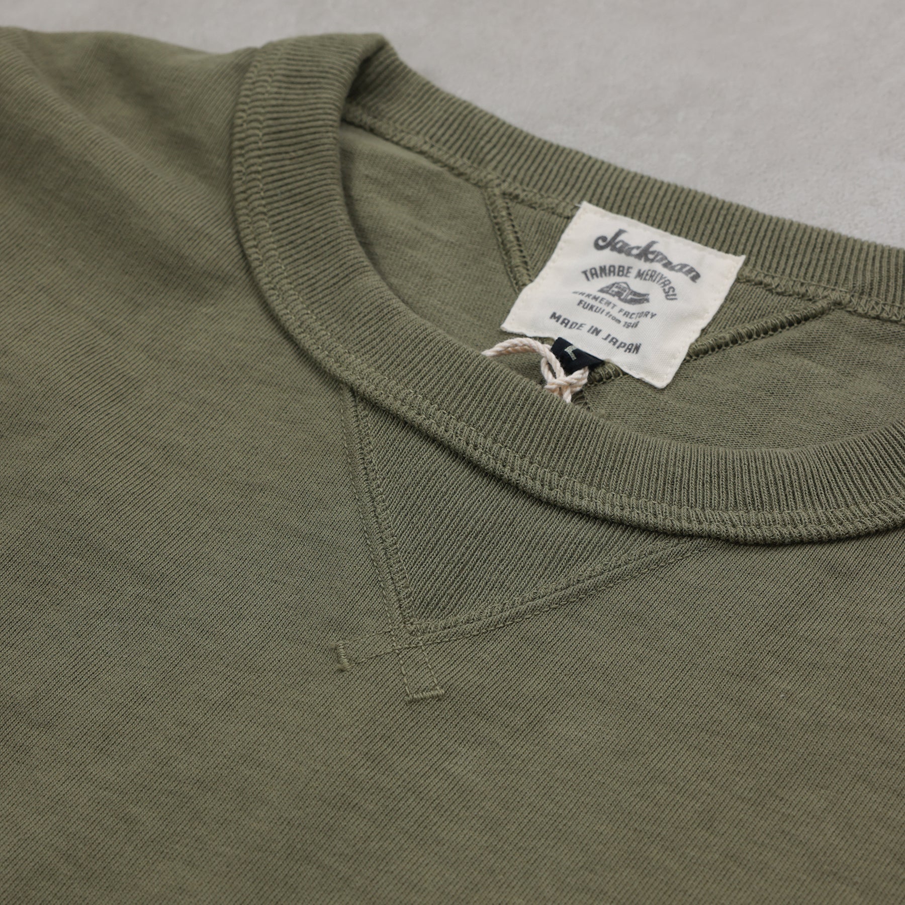 Jackman Dotsume Rib LS T-Shirt / JM5563