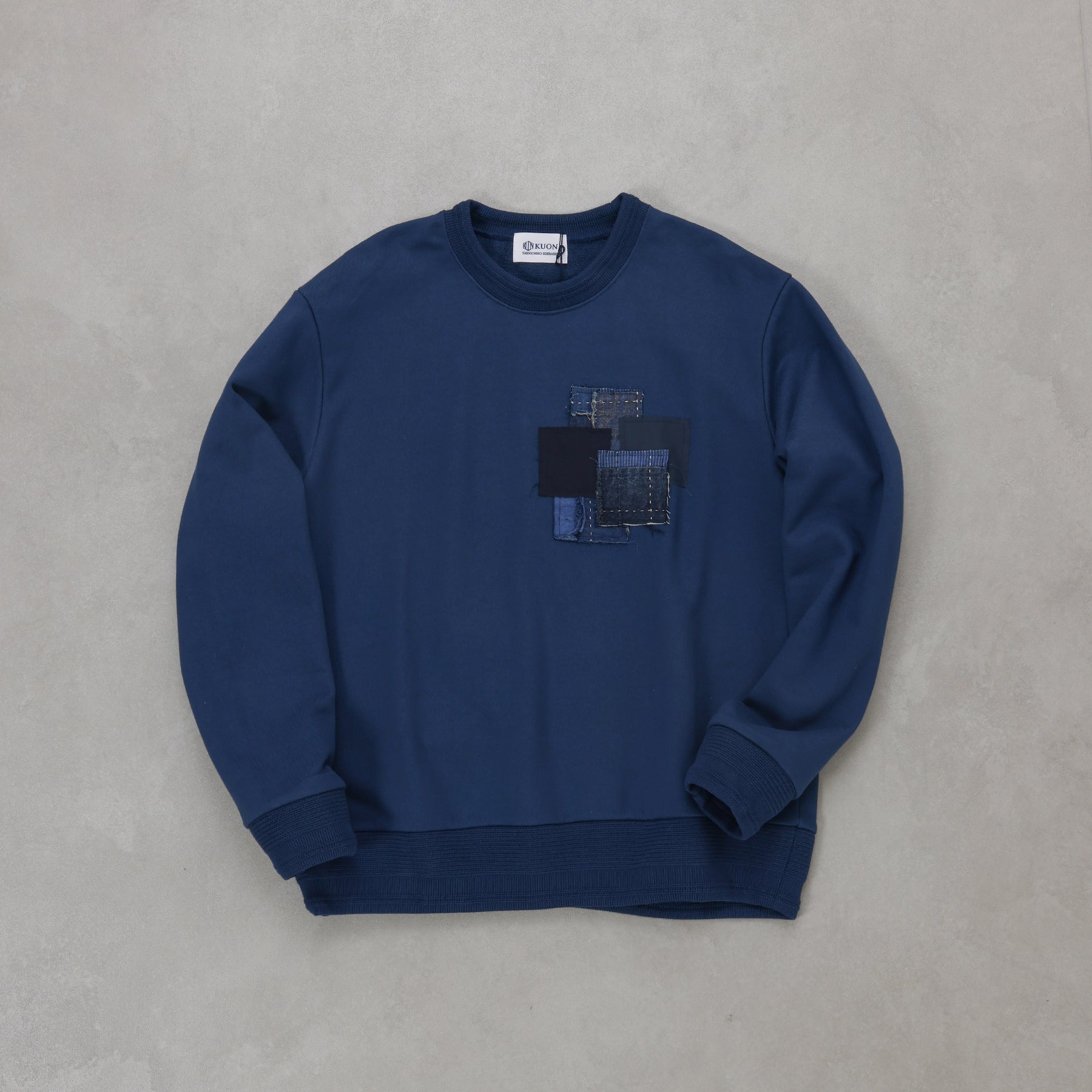KUON Boro Sweatshirt / 145CS02DBEA
