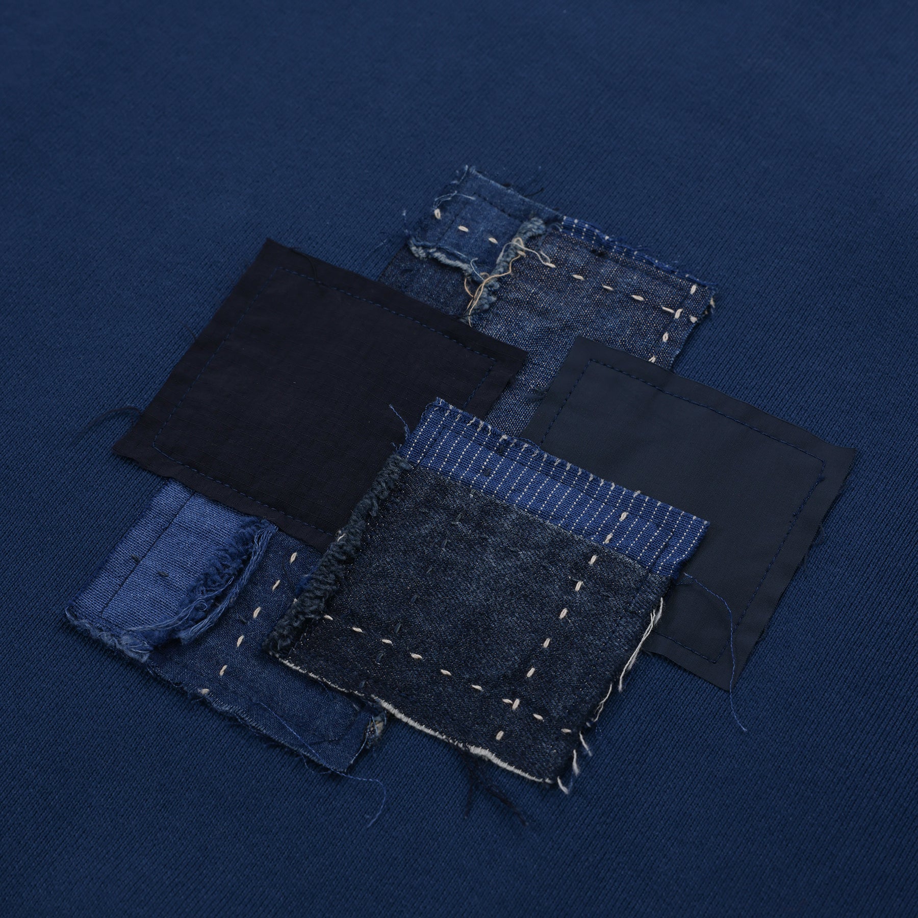 KUON Boro Sweatshirt / 145CS02DBEA