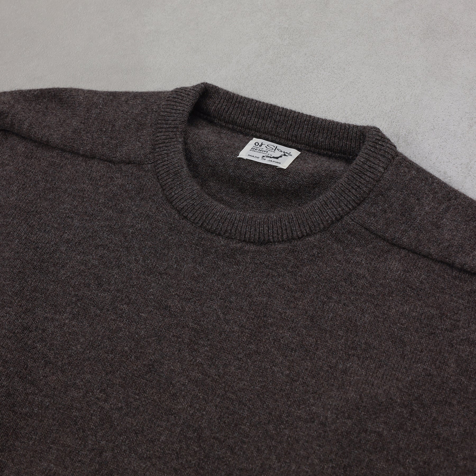 orSlow SIMPLE CREW NECK SWETER / 01-0050-53