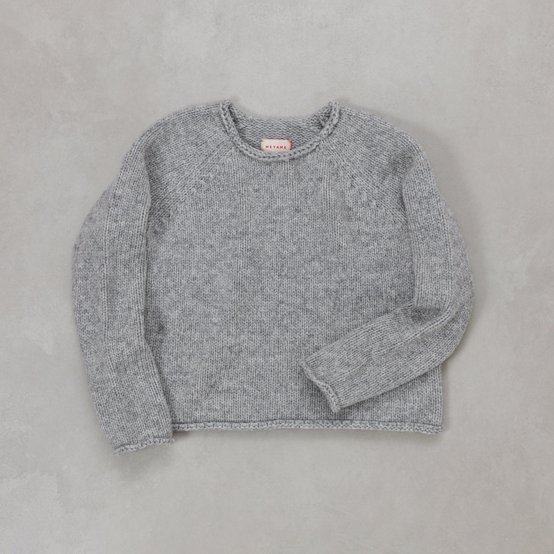 MEYAME ウォッシャブル ウール ミドル ニット / MEY-2200