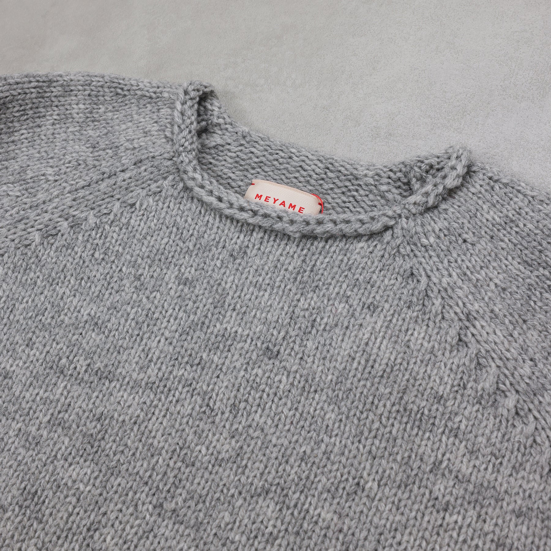 MEYAME ウォッシャブル ウール ミドル ニット / MEY-2200