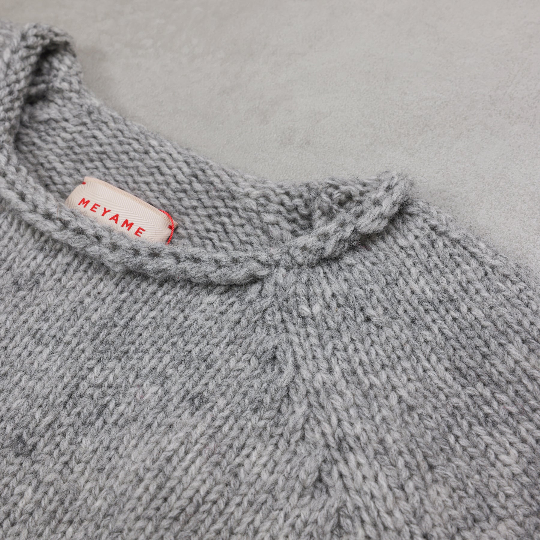 MEYAME ウォッシャブル ウール ミドル ニット / MEY-2200