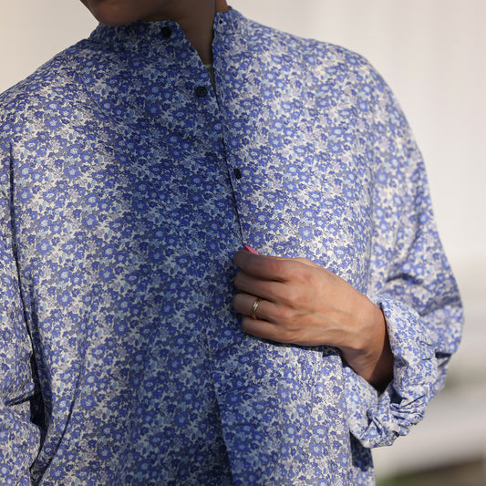 Veritecoeur リバティープリントヨークシャツ / VC-2754