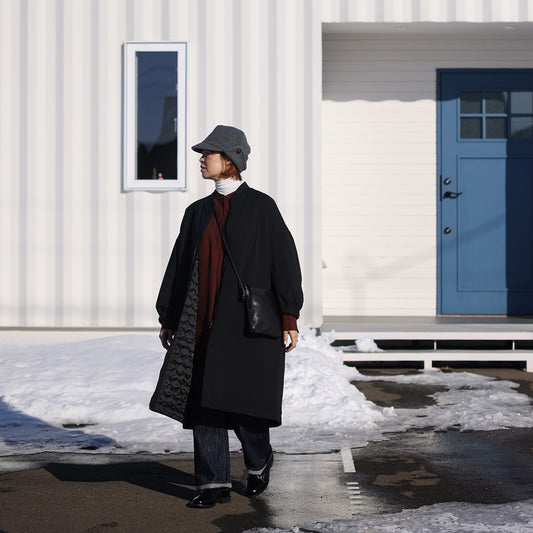 NO CONTROL AIR 中綿仕立て撥水ロングコート / SN-NC1704CT