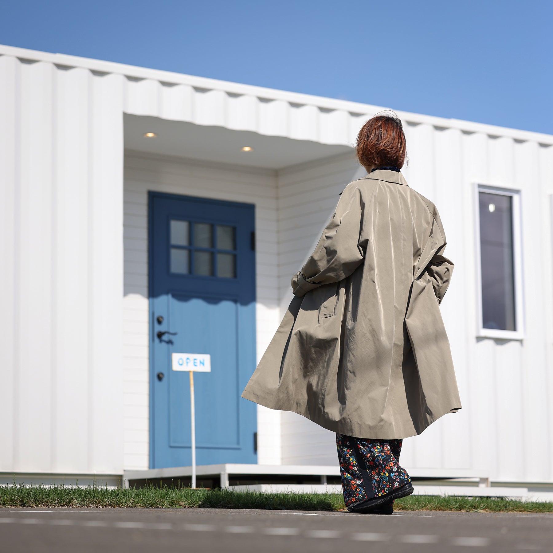 NO CONTROL AIR ラグランスリーブステンカラーコート / SN-NC11303CT