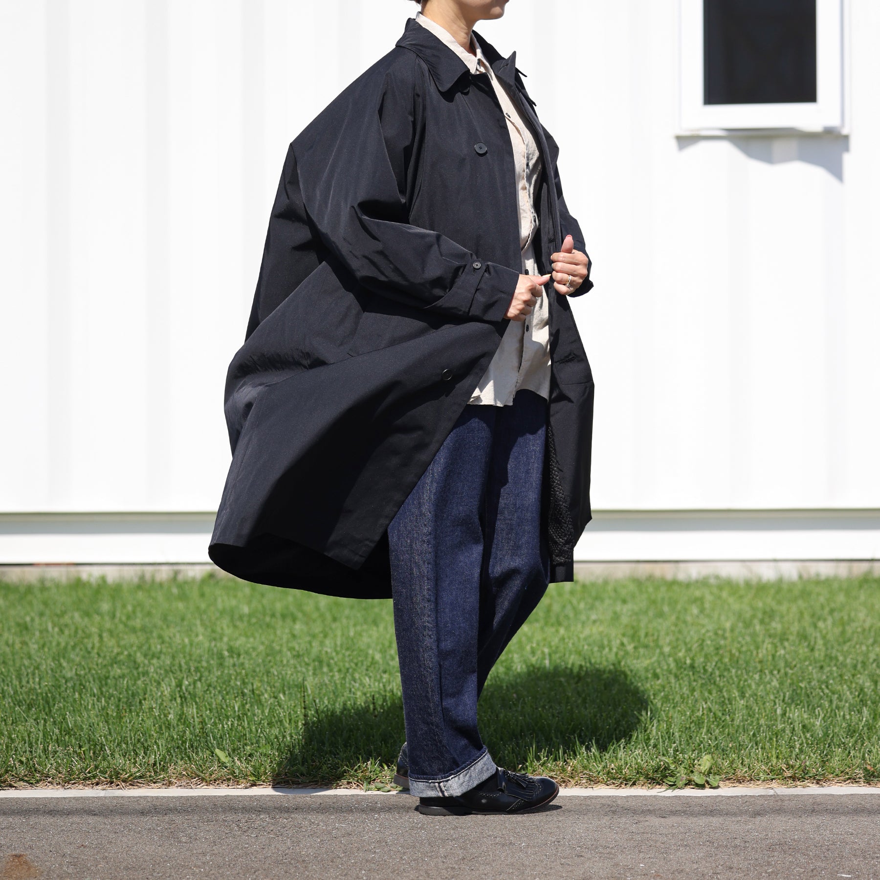 NO CONTROL AIR ラグランスリーブステンカラーコート / SN-NC11303CT