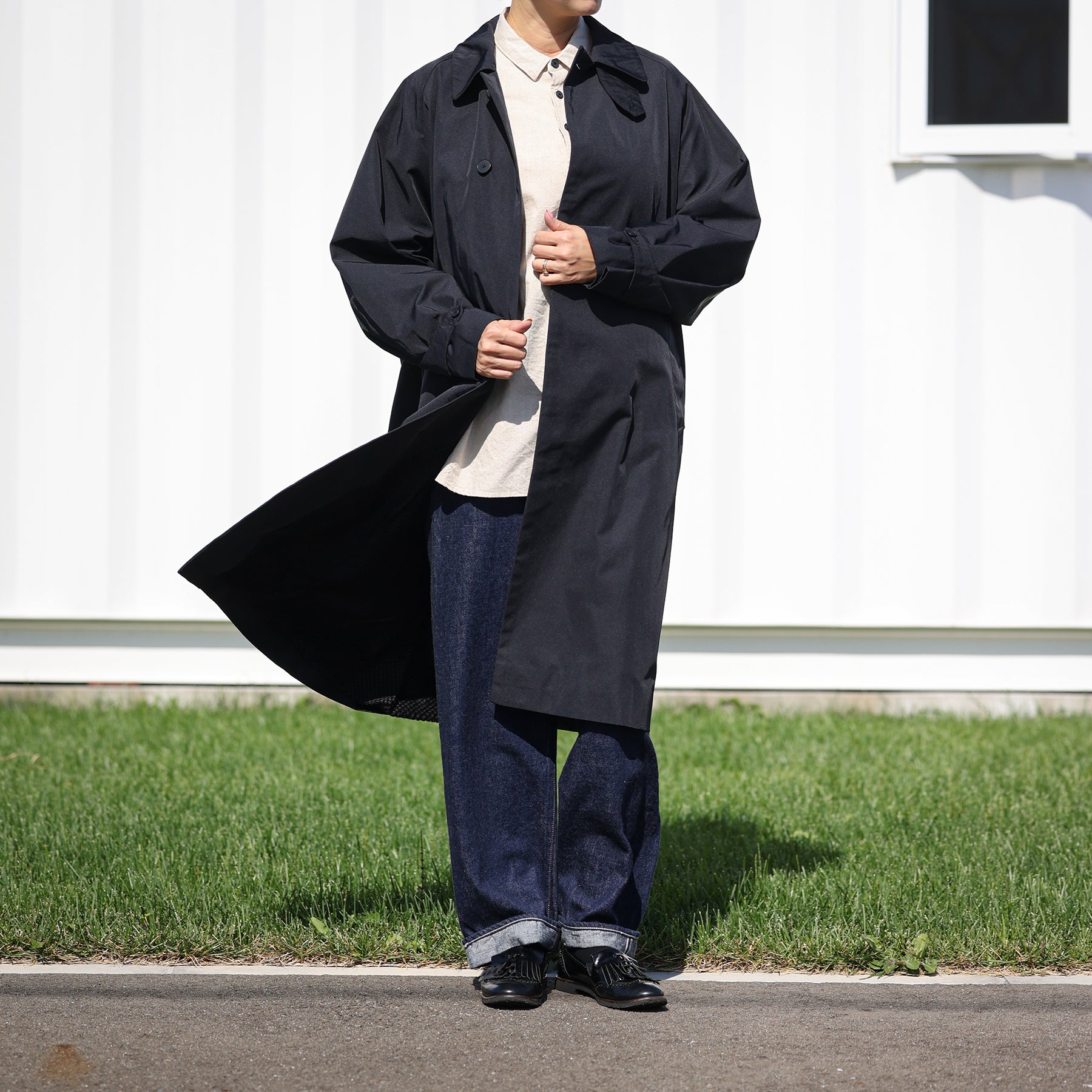 NO CONTROL AIR ラグランスリーブステンカラーコート / SN-NC11303CT