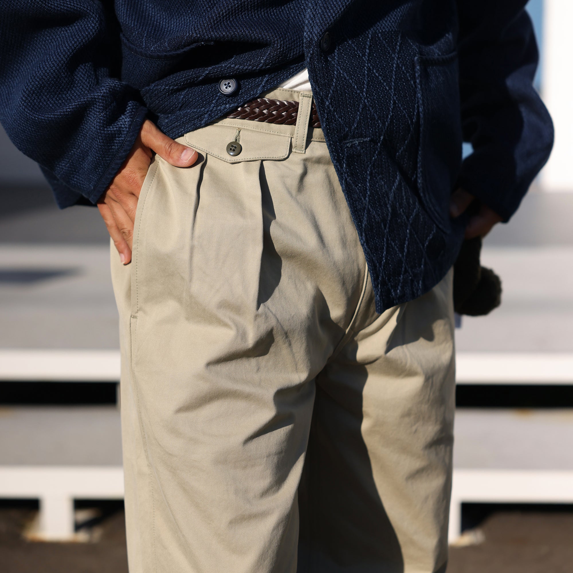 Nigel Cabourn OFFICERS PANT WEPON