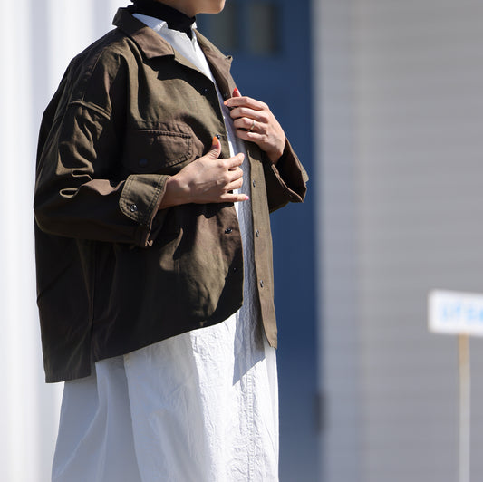 Nigel Cabourn women PARATROOPER SHIRT CAMO / No.80510810106