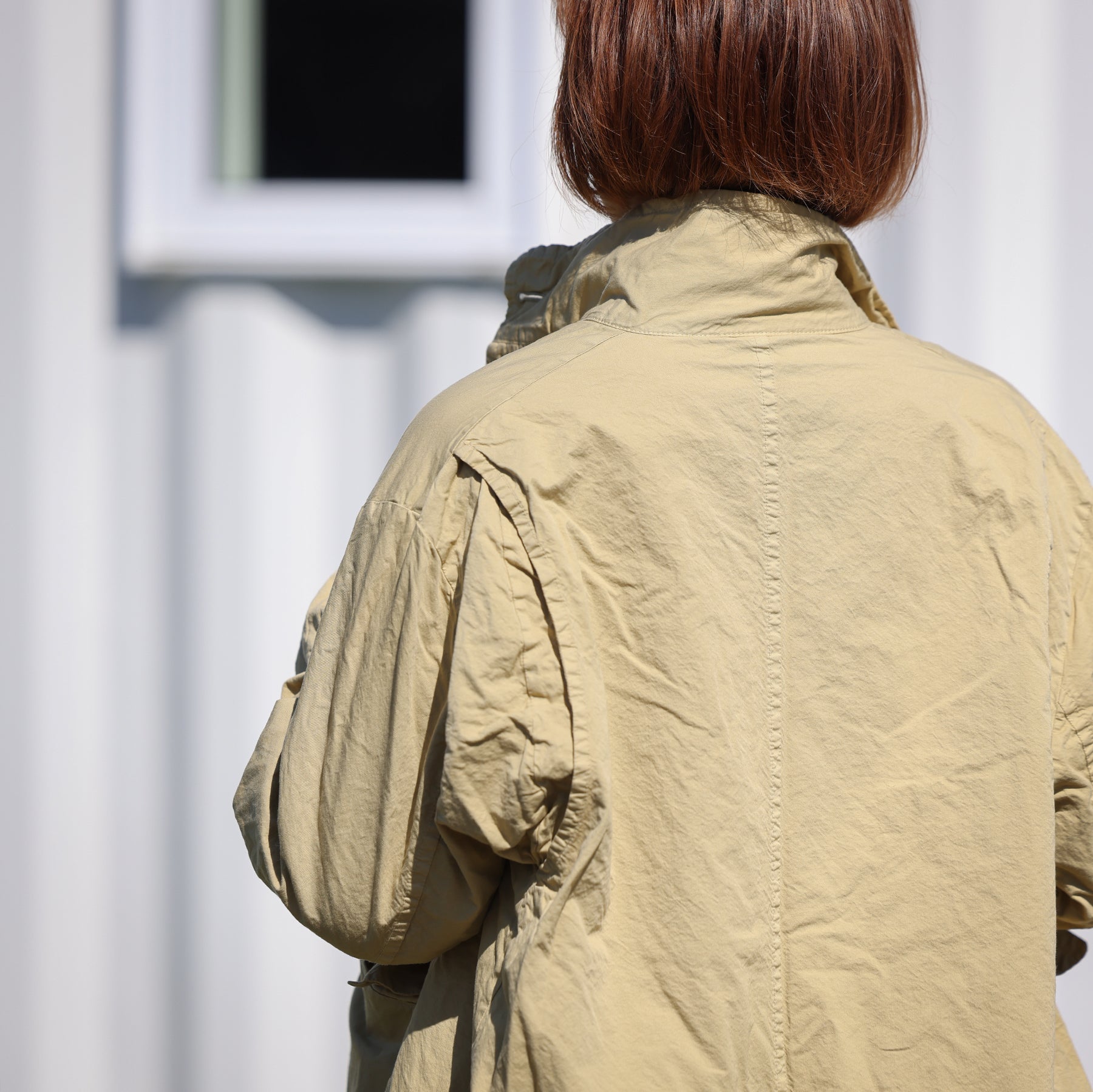 Veritecoeur ガーメントダイショートコート / ST-183