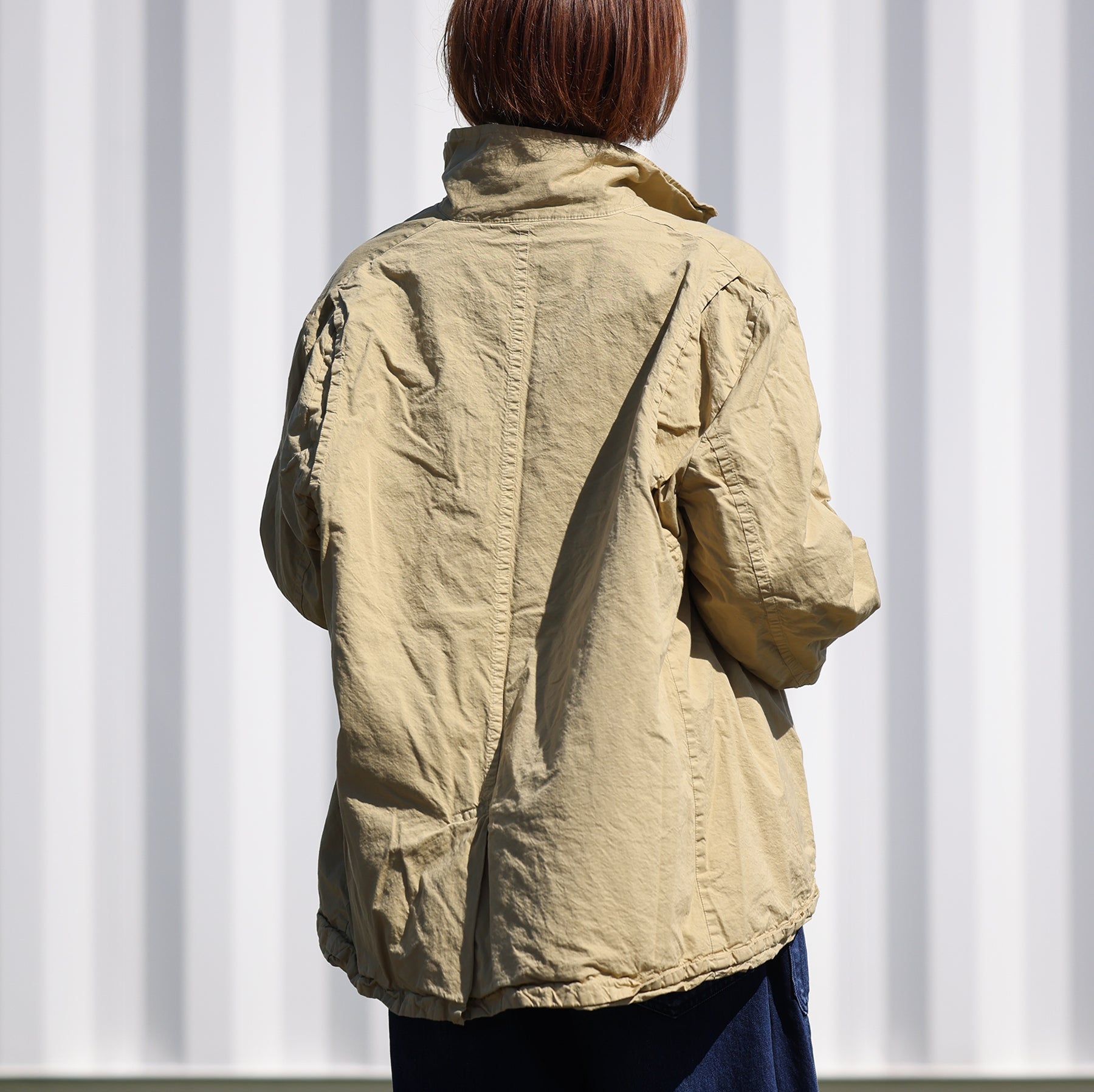 Veritecoeur ガーメントダイショートコート / ST-183