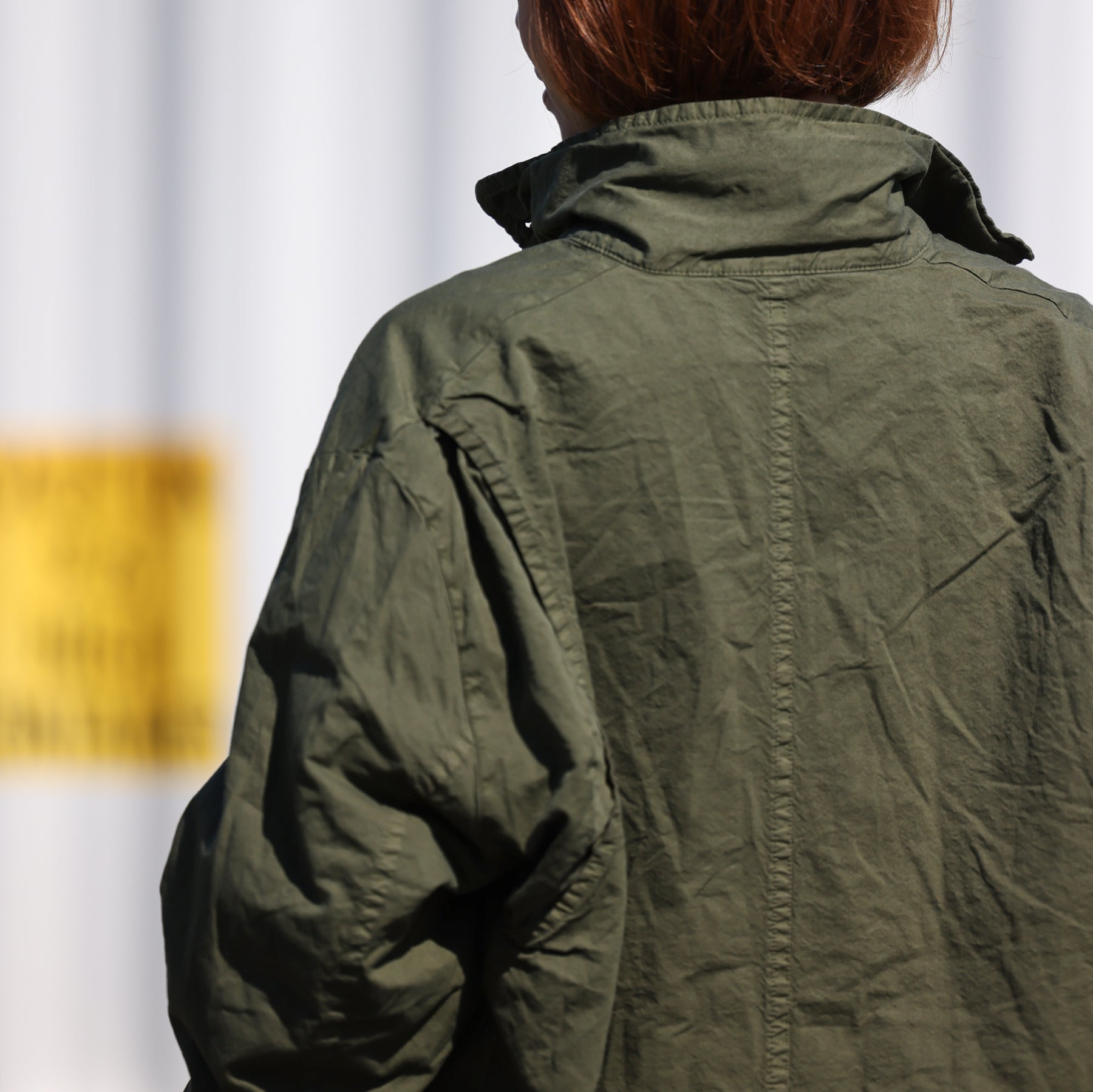 Veritecoeur ガーメントダイショートコート / ST-183