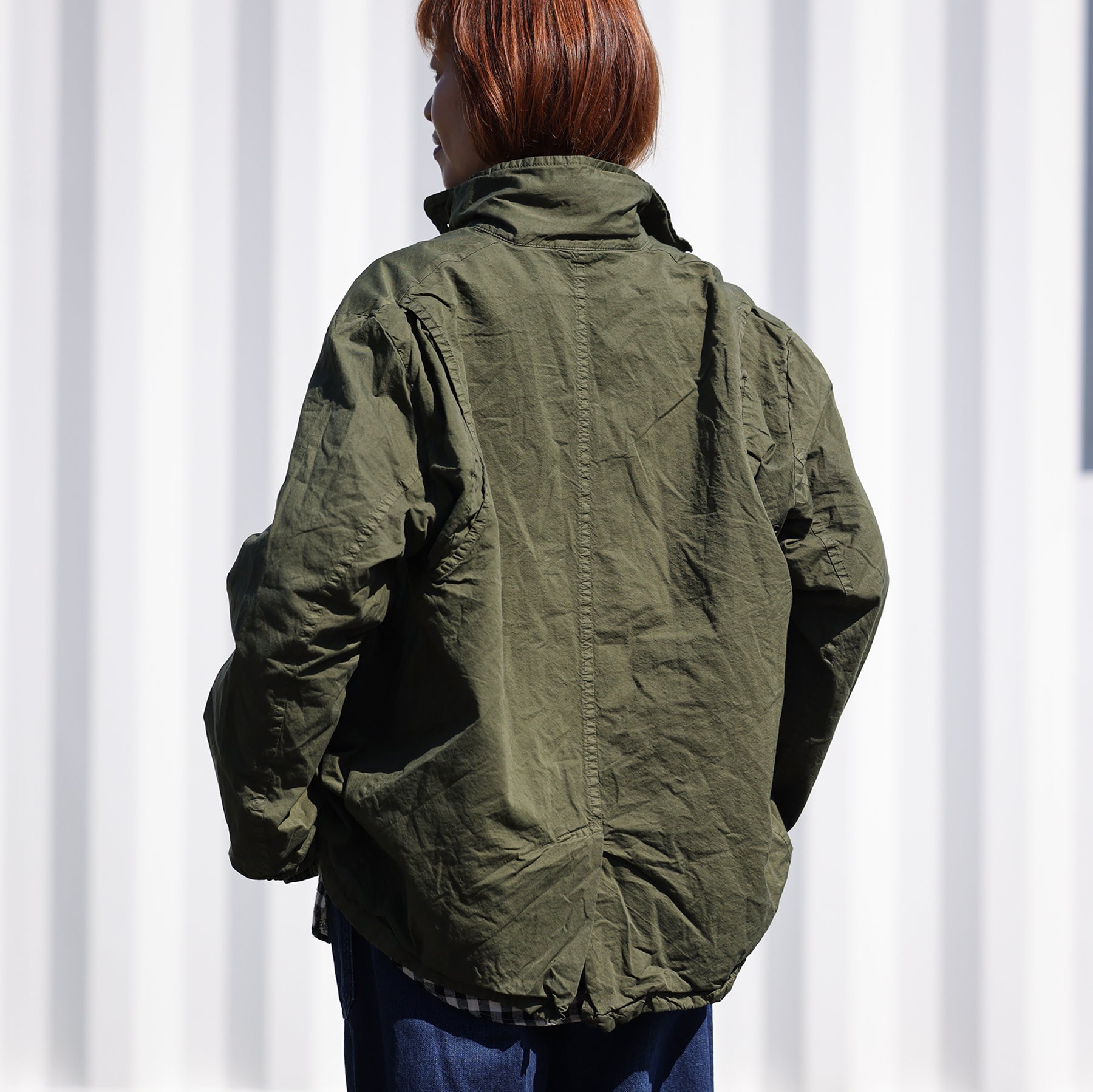 Veritecoeur ガーメントダイショートコート / ST-183