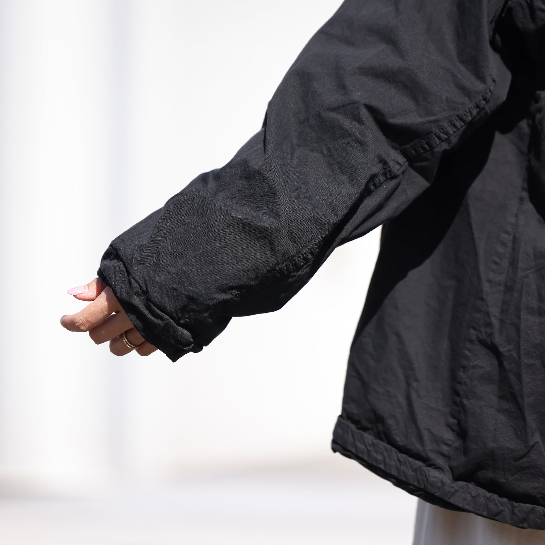 Veritecoeur ガーメントダイショートコート / ST-183