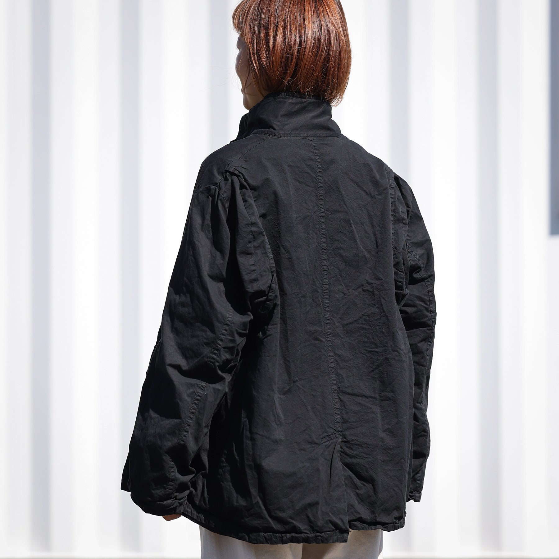 Veritecoeur ガーメントダイショートコート / ST-183