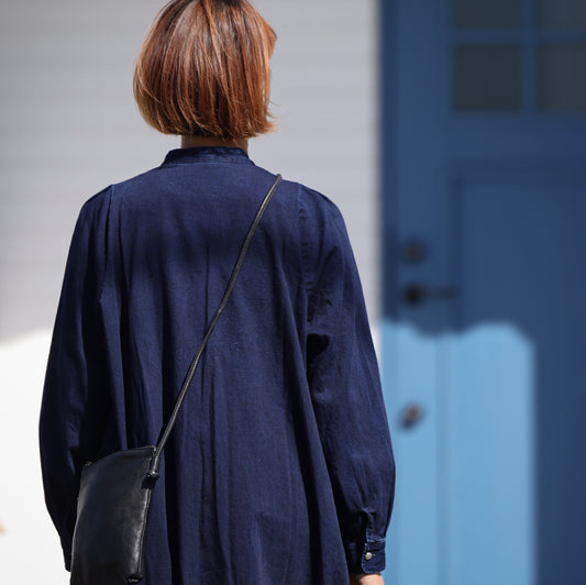 A PIECE OF LIBRARY バイオレットブルーミレーワンピース / 825502