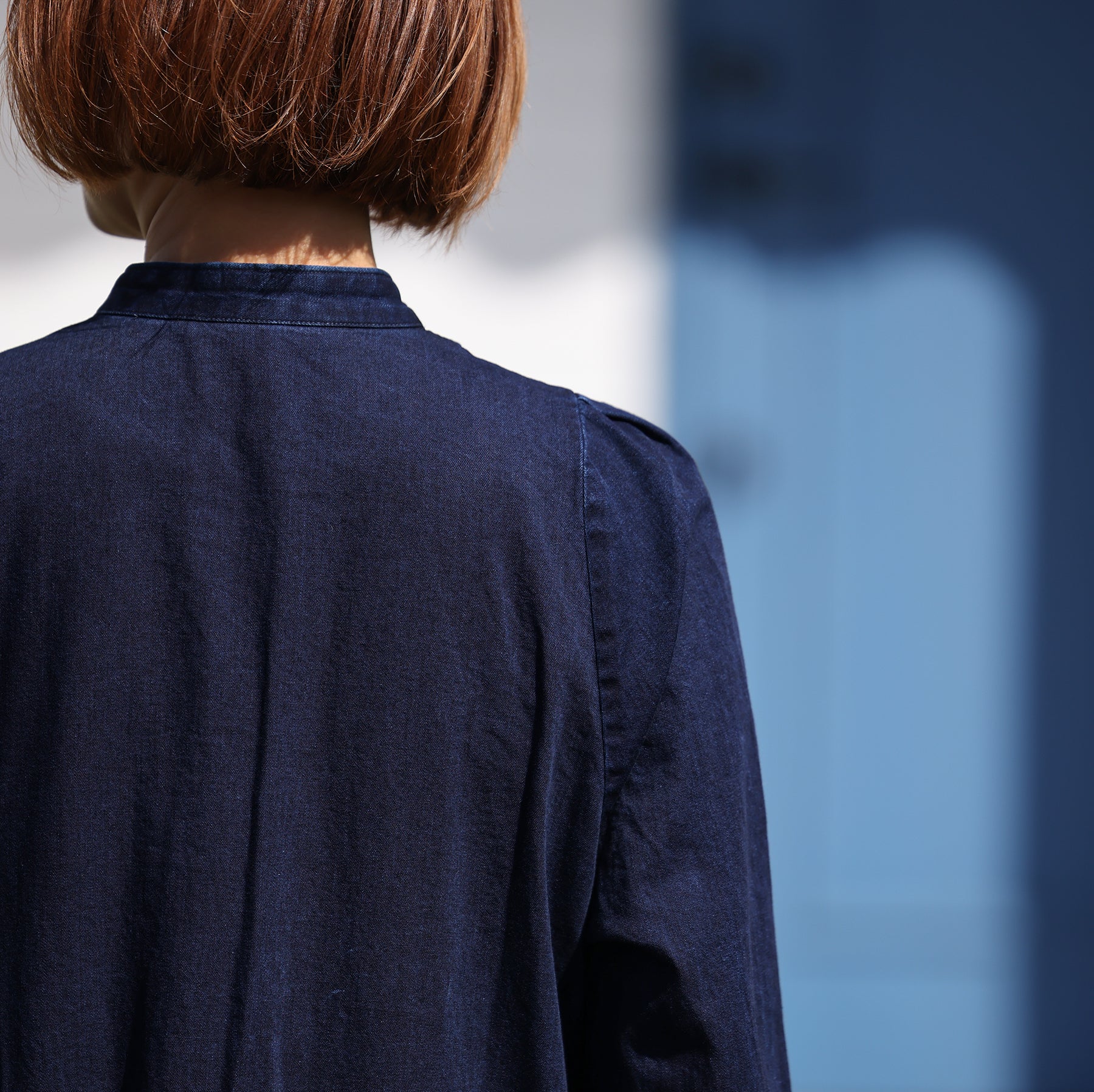 A PIECE OF LIBRARY バイオレットブルーミレーワンピース / 825502