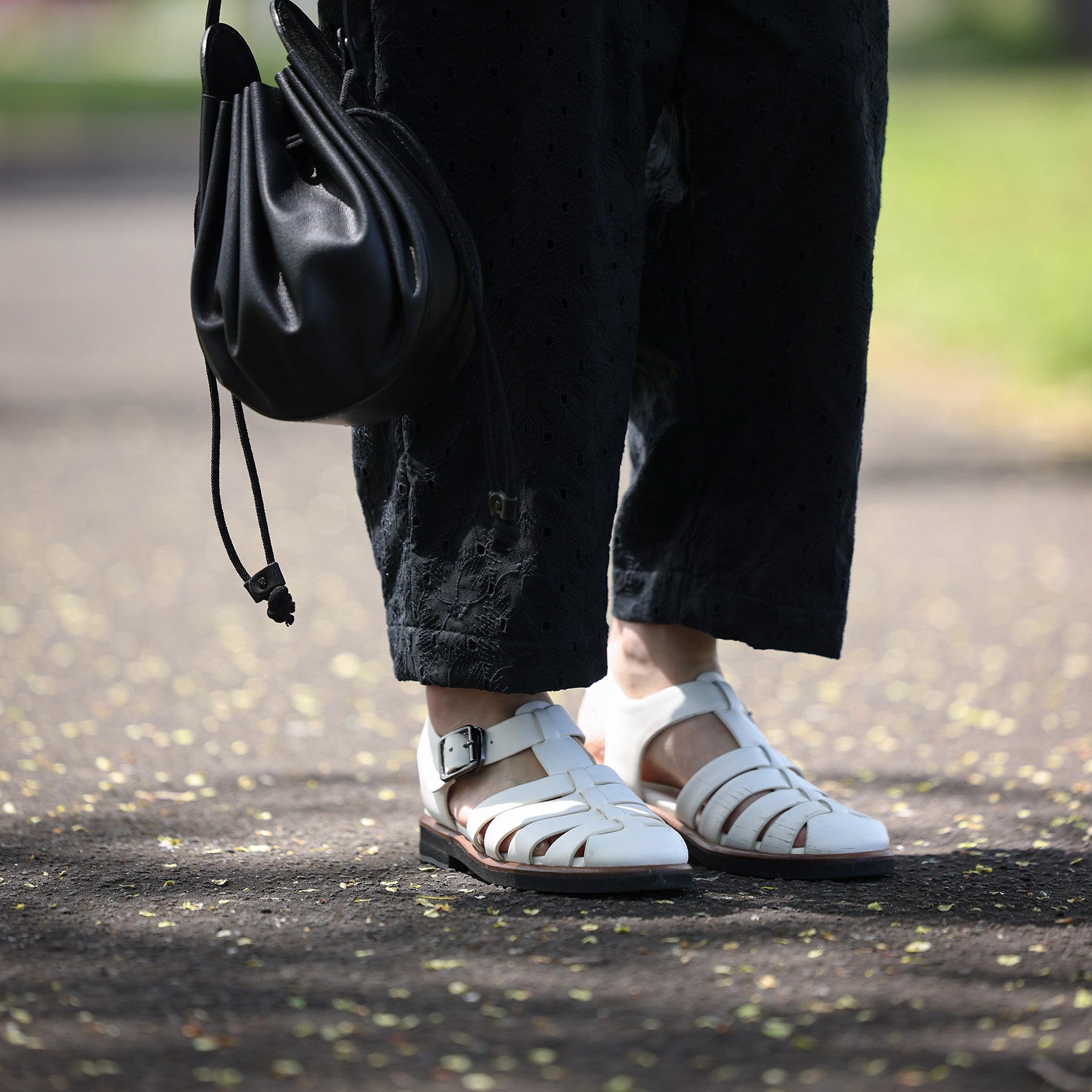 the last flower of the afternoon Relaxed-fit trousers