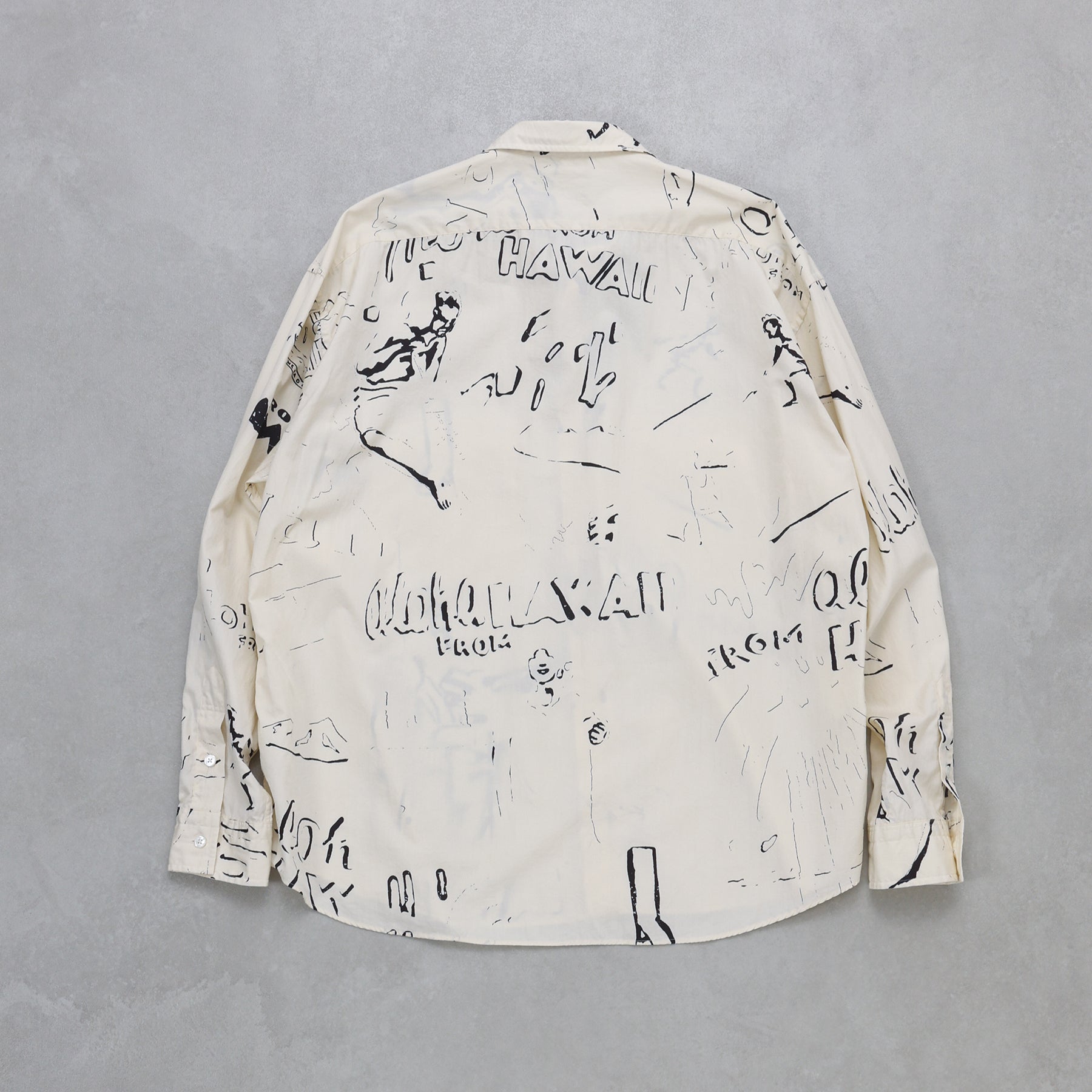 Porter Classic ROLLN UP HAWAIIAN OUTDOOR SHIRT / PC-016-3688