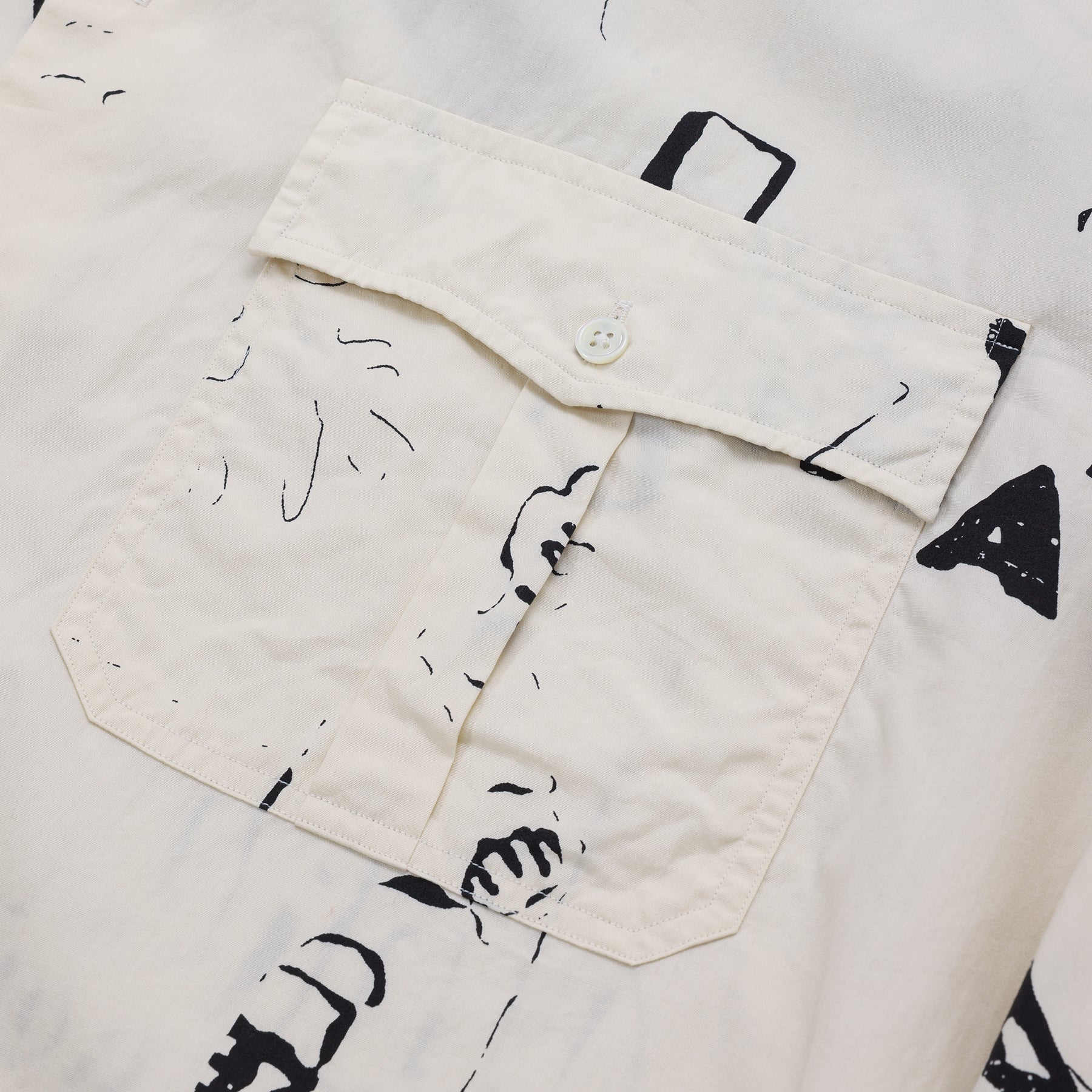 Porter Classic ROLLN UP HAWAIIAN OUTDOOR SHIRT / PC-016-3688