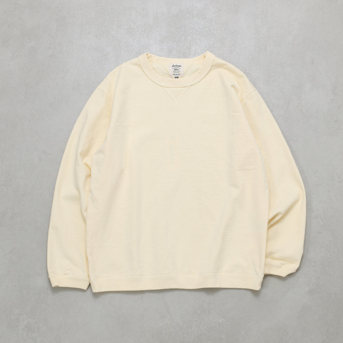 Jackman Dotsume Rib LS T-Shirt / JM5563