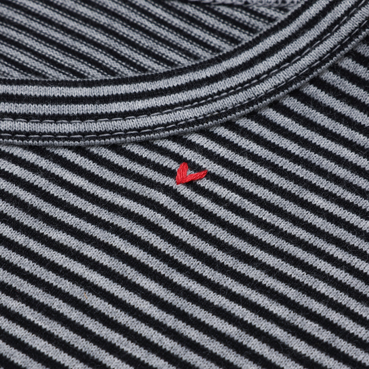 PORTER CLASSIC H/W BEATNIK BORDER CREWNECK / BFA-P-006-4279-0042