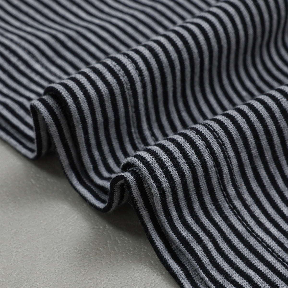 PORTER CLASSIC H/W BEATNIK BORDER CREWNECK / BFA-P-006-4279-0042