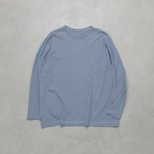 PORTER CLASSIC H/W BEATNIK BORDER CREWNECK / BFA-P-006-4279-0042