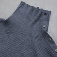Gallery viewerに画像を読み込む, mizuiro ind asymmetry collar rib pullover / 3-220117
