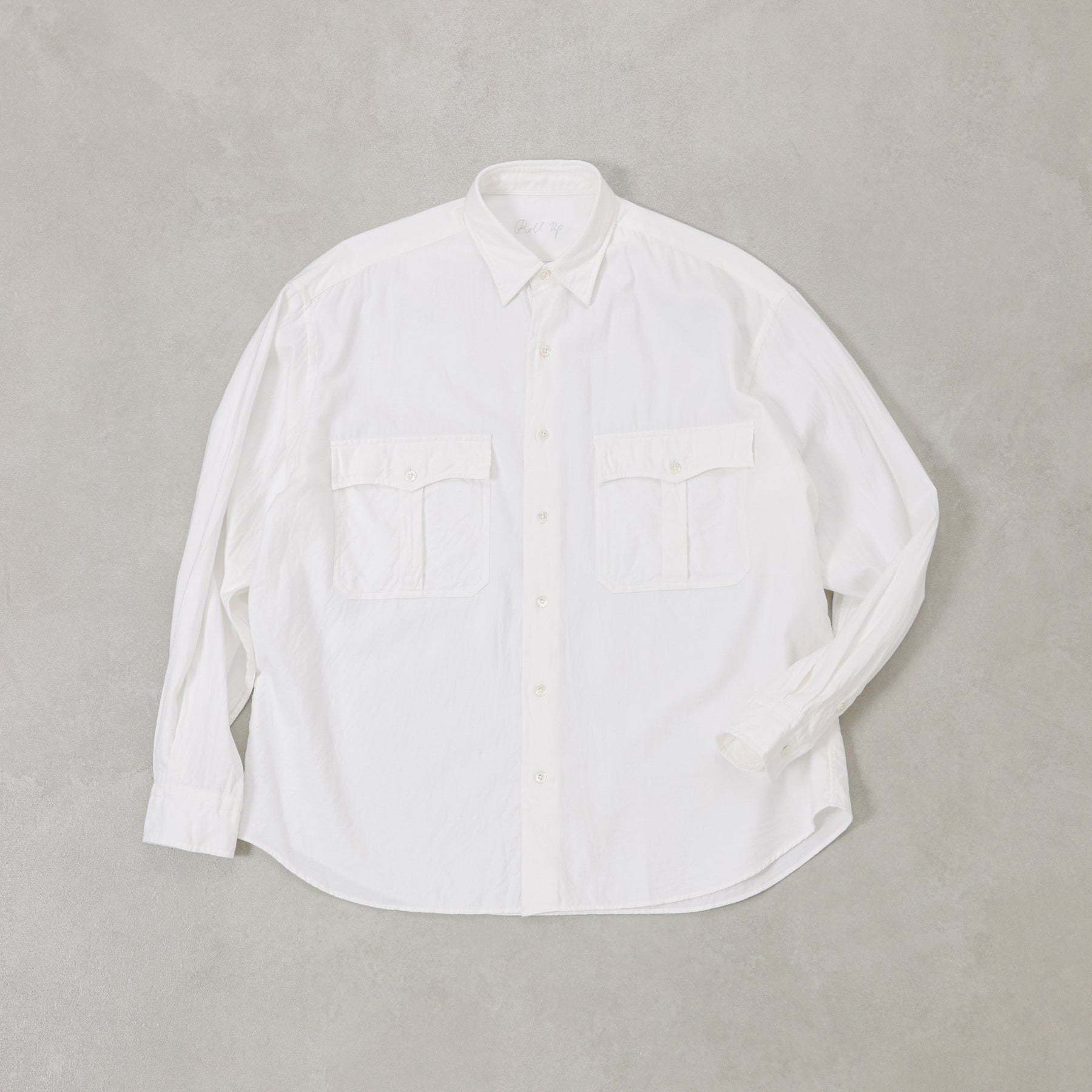 Porter Classic  ROLL UP FLANNEL SHIRT / PC-016-2470