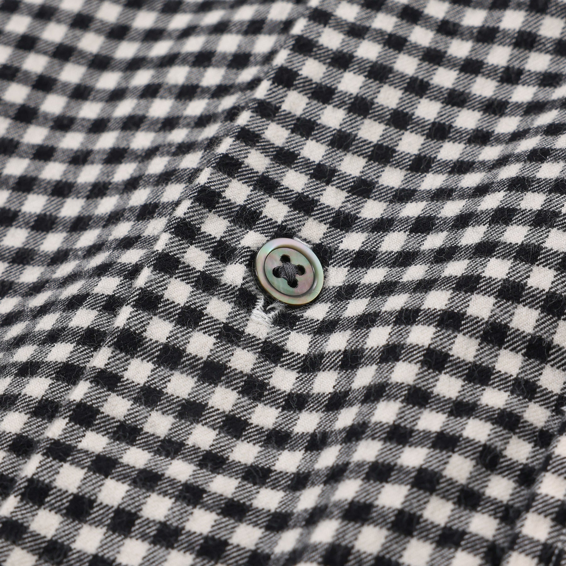 Porter Classic  ROLL UP FLANNEL GINGHAM CHECK SHIRT / PC-016-3042
