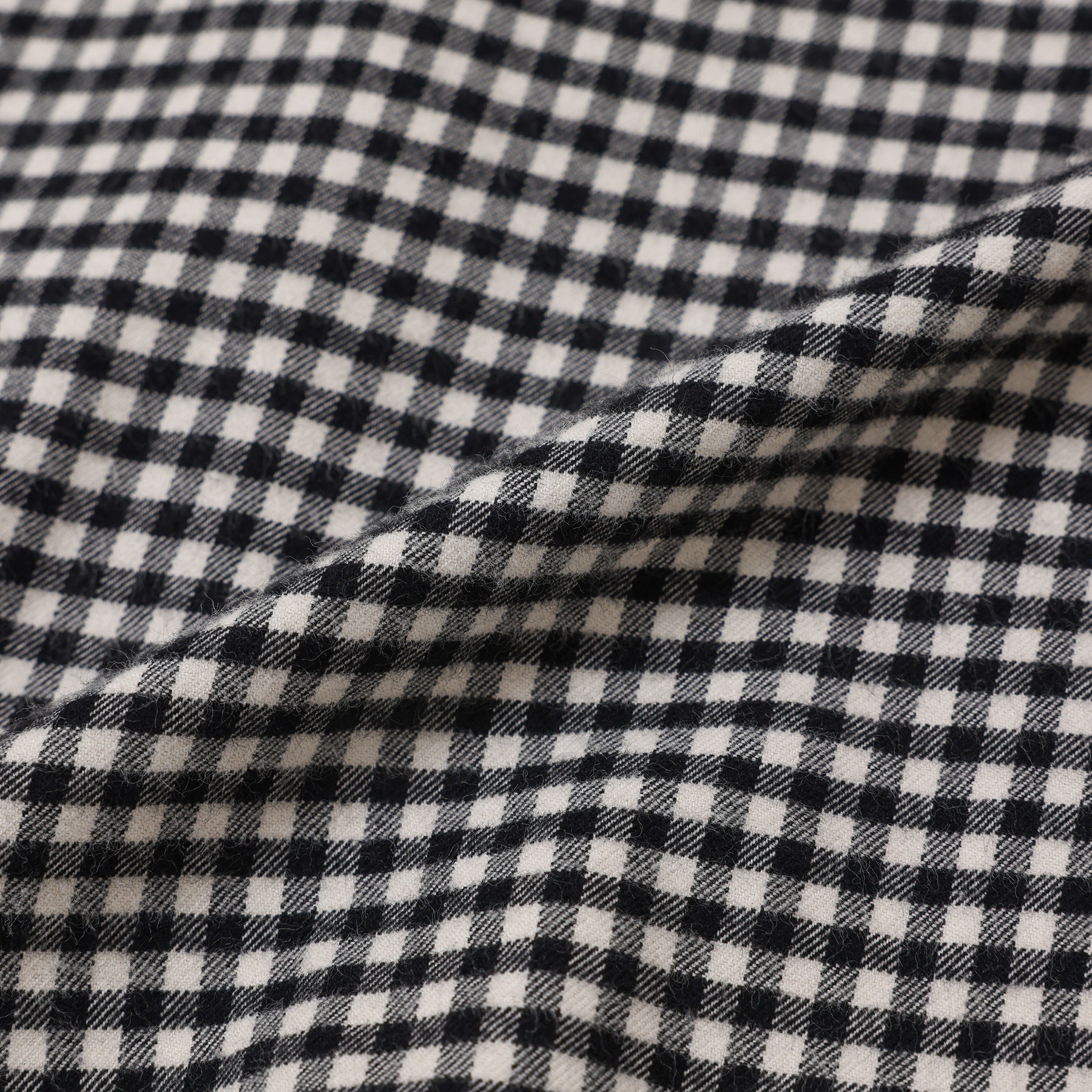 Porter Classic  ROLL UP FLANNEL GINGHAM CHECK SHIRT / PC-016-3042