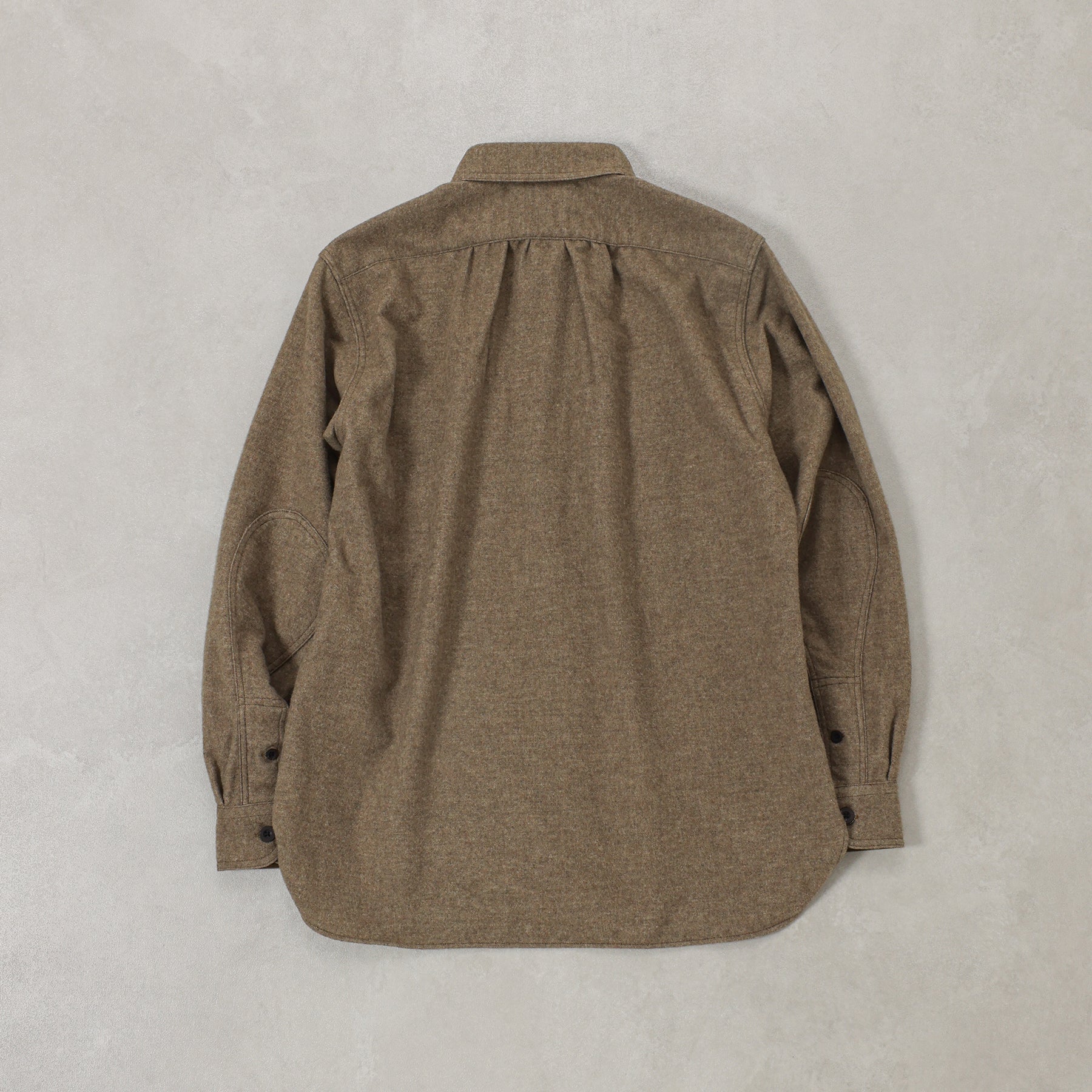Nigel Cabourn THARKAY SHIRT- WOOL FLANNEL / 80490010005