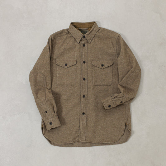 Nigel Cabourn THARKAY SHIRT- WOOL FLANNEL / 80490010005
