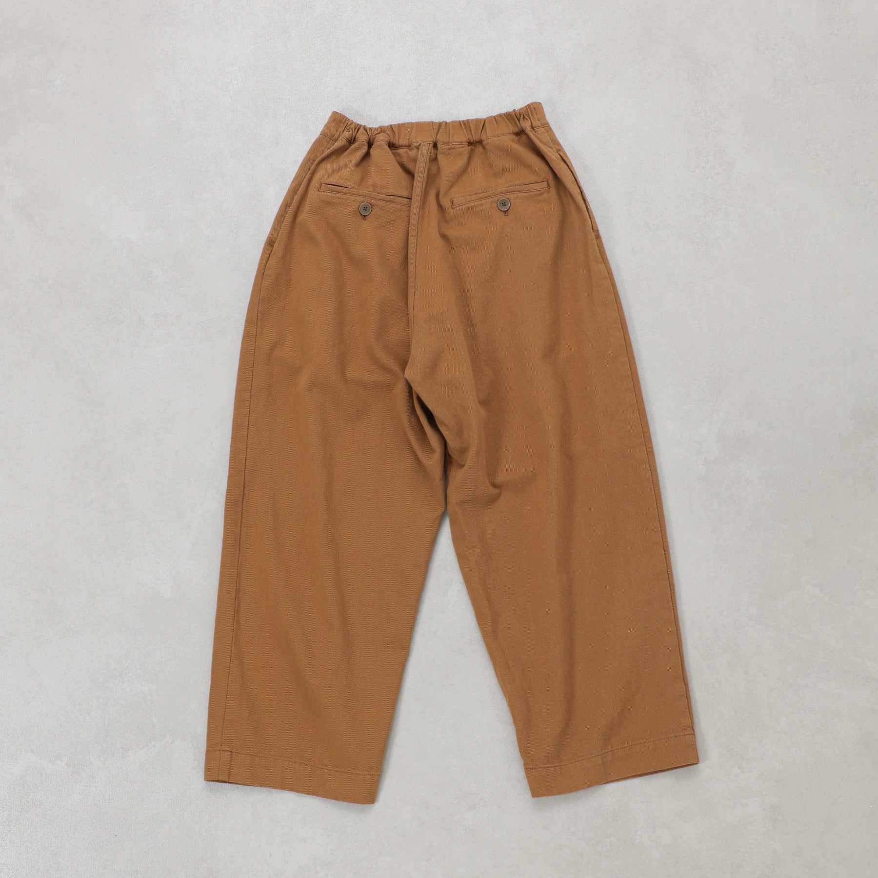 Veritecoeur Vegetable Dyeing フロントタックパンツ / VC-2753