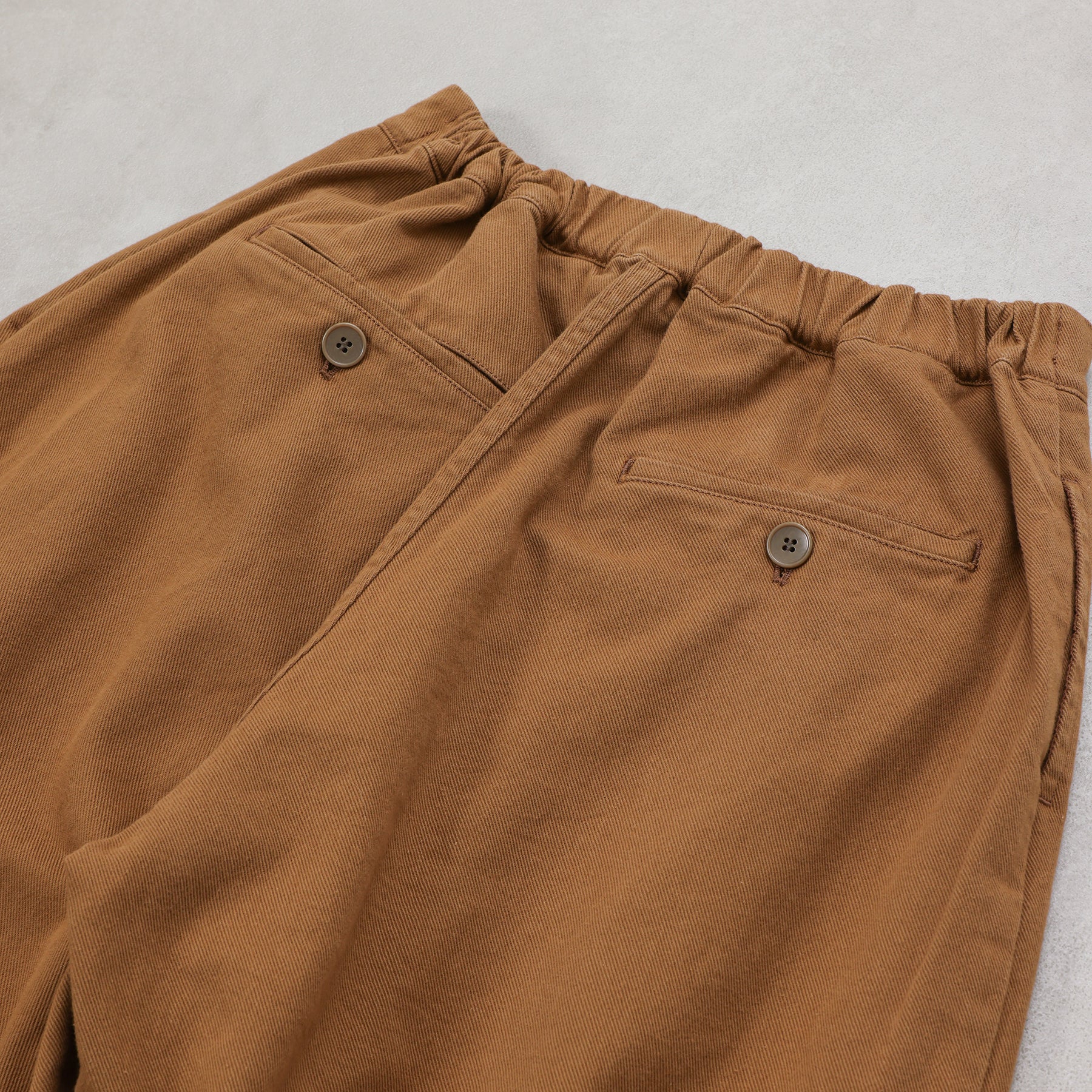 Veritecoeur Vegetable Dyeing フロントタックパンツ / VC-2753