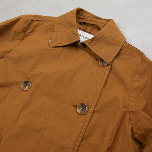 Veritecoeur ダブルボタンショートコート / ST-102