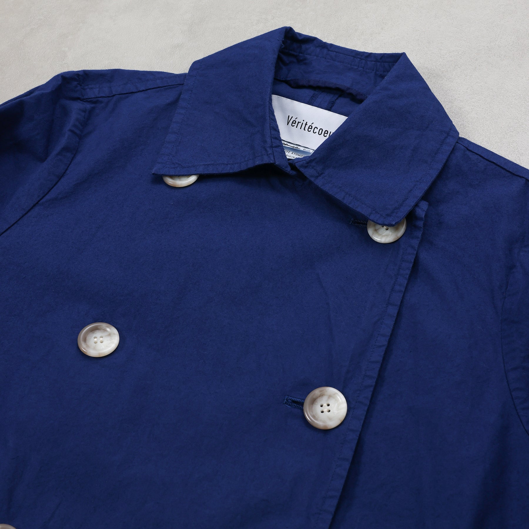 Veritecoeur ダブルボタンショートコート / ST-102